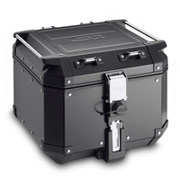 GIVI Trekker Outback 42 liters fodral aluminium,  svart-silver