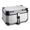 GIVI Trekker Outback 58 toppfodral i aluminium,  svart-silver