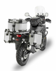 GIVI Tubular Steel Side Case Carrier för Trekker Outback Case för Suzuki DL 650 V-Strom (17-21)