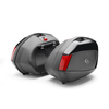 GIVI V35 Monokey Sidofodral set Uppsättning sidofodral,  svart-röd
