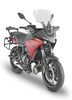GIVI vindruta transparent,  550 mm hög,  410 mm bred för Yamaha Tracer 700 (20-21),  ABE i.V. Vindruta