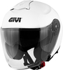 GIVI X.22 Planet Solid Color Jet Hjälm,  vit,  storlek XS för män