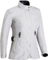 IXON Bloom Ladies Motorcykel Textil jacka,  beige,  storlek XL för kvinnor