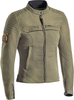 Ixon Breaker Damer motorcykel textil jacka,  grön-brun,  storlek 2XL för kvinnor