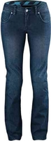 Ixon Britney Ladies MC Jeans byxor Blå S