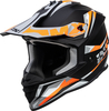 IXS 362 2.0 Motocross Hjälm,  svart-orange,  storlek XL för män