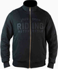 John Doe Standup Neck Motorcykel hoodie Svart 2XL