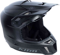 Klim F3 Cross Black Stealth Hjälm Svart M
