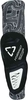 Leatt 3DF Hybrid Armbågsskydd Svart Vit 2XL