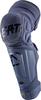 Leatt 3DF Hybrid EXT Motocross knä/shin vakt,  blå,  storlek L XL för män