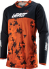 Leatt 4.5 Enduro Digital Motocross tröja,  svart-orange,  storlek S