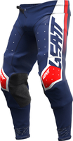 Leatt 4.5 Lite 2024 Motocross Byxor,  vit-röd-blå,  storlek S för män