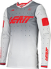 Leatt 4.5 Lite Gradient 2024 Motocross tröja,  grå-röd,  storlek L för män
