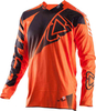Leatt 4.5 Lite Motocross Jersey Svart Orange S