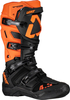 Leatt 4.5 Motocross Stövlar,  svart-orange,  storlek 48 för män
