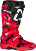 Leatt 5.5 FlexLock Motocross stövlar,  svart-röd,  storlek 44 45 för män
