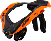Leatt 5.5 V24 Nackstöd,  svart-orange,  storlek S M för män