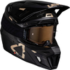 Leatt 9.5 Carbon Brons 2025 Motocross Hjälm med Goggles,  kol,  storlek L för män