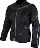 Leatt ADV FlowTour 7.5 vattentät motorcykel textil jacka,  svart-grå,  storlek 2XL för män