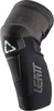 Leatt Airflex Hybrid Motocross Knä beskyddare,  svart,  storlek XL för män