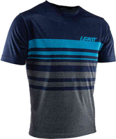 Leatt DBX 1.0 2020 Kort ärm cykel Jersey Blå XL