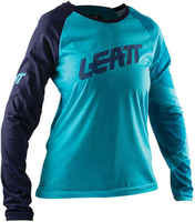 Leatt DBX 2.0 Damer Cykel Jersey Turkos L