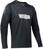 Leatt DBX 2.0 MTB LS Logo Cykel Jersey,  svart,  storlek 2XL