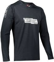 Leatt DBX 2.0 MTB LS Logo Cykel Jersey,  svart,  storlek 2XL