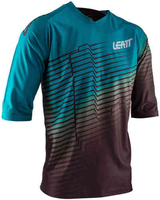 Leatt DBX 3.0 2020 3/4 Short Sleeve Bicycle Jersey 3/4 Kortärmad cy... Blå XL