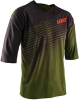 Leatt DBX 3.0 2020 3/4 Short Sleeve Bicycle Jersey 3/4 Kortärmad cy... Grön L