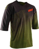Leatt DBX 3.0 2020 3/4 Short Sleeve Bicycle Jersey 3/4 Kortärmad cy... Grön M