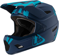 Leatt DBX 3.0 DH V19 Stadium Ink Downhill Hjälm,  blå,  storlek XL