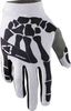 Leatt GPX 1.5 GripR Bones Handskar Vit Grön 2XL