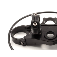 LSL trippel klämma TRIUMPH Thruxton 16,  svart,  svart