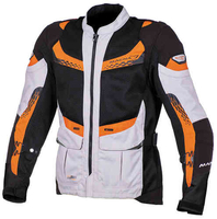 Macna Furio Motorcykel textil jacka Grå Orange 4XL