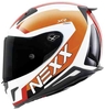 Nexx XR2 Trion Hjälm Vit Orange XL
