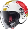 Nolan N21 Visor Flybridge Jet hjälm Vit Rosa Grön XL