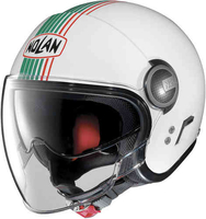 Nolan N21 Visor Joie De Vivre Jet hjälm Vit Rosa Grön XL