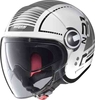 Nolan N21 Visor Runabout Jet hjälm Grå Vit XS