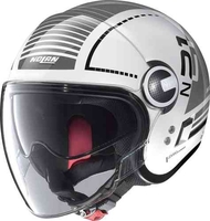 Nolan N21 Visor Runabout Jet hjälm Grå Vit XS
