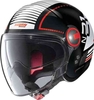 Nolan N21 Visor Runabout Jet hjälm Svart Vit Orange XL