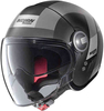 Nolan N21 Visor Spheroid Jet hjälm Svart Grå XL