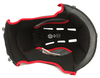 Nolan N30-4XP/TP/VP/T Clima Comfort Foder,  svart-röd,  storlek L XL för män
