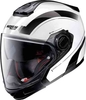 Nolan N40-5 GT Resolute N-Com Hjälm Svart Vit XL
