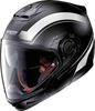 Nolan N40-5 GT Resolute N-Com Hjälm Svart Vit XL