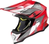 Nolan N53 Portland Motocross hjälm Vit Röd M