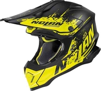 Nolan N53 Savannah Motocross hjälm Svart Gul M