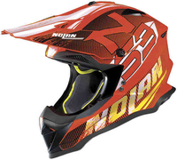 Nolan N53 Whoop Motocross hjälm Röd Orange M
