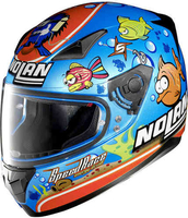 Nolan N60-5 M.Melandri Akvarium hjälm Blå S