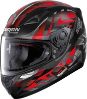 Nolan N60-5 Secutor Hjälm Svart Röd M